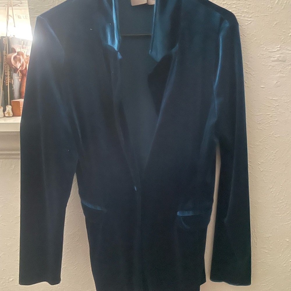 ASOS Blue Tailored Blazer Classic Suit Jacket